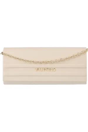 VALENTINO Sofie Clutch On Chain Ecru