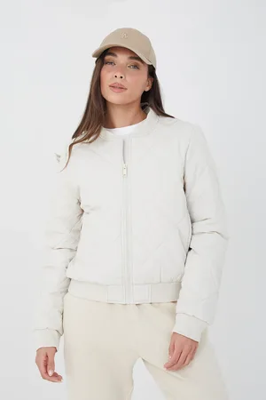 Brave Soul Diamond Quilted Bomber Jacket