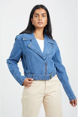Brave Soul Denim Biker Jacket