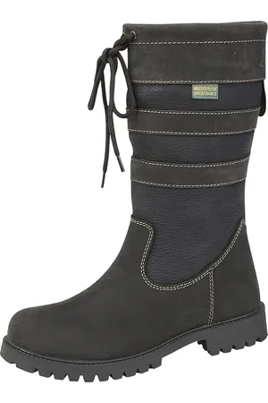 Woodland Waxy Leather Calf Boots