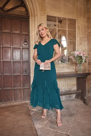 Yours Ruffle Hem Maxi Dress