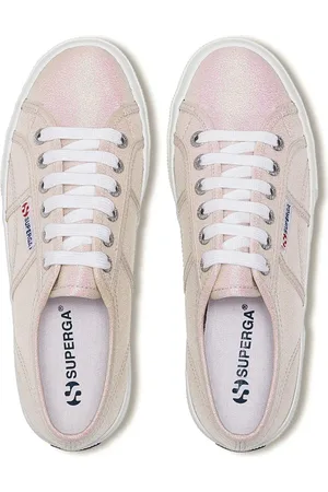 Superga 2740 Lame Platform Trainers