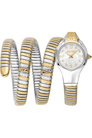 Roberto Cavalli Ravenna Quartz Silver Dial Watch