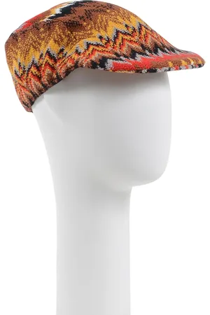 Missoni Zigzag Knit Newsboy Cap Women - Multicolor Hats