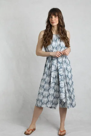 Weird Fish Nalani LivaEco™ Printed Viscose Jumpsuit