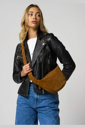 Barneys Originals Suede Crossbody Bag