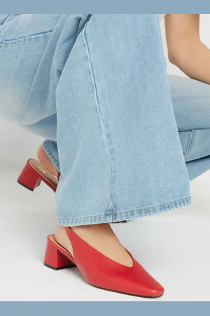 Long Tall Sally Slingback Block Heels