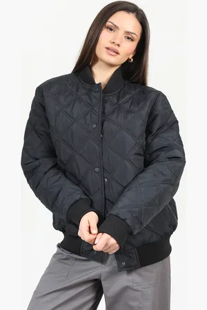 Brave Soul Quilted Bomber Jacket