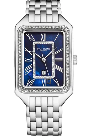 Stuhrling Lustra 32mm Rectangle Quartz Fashion