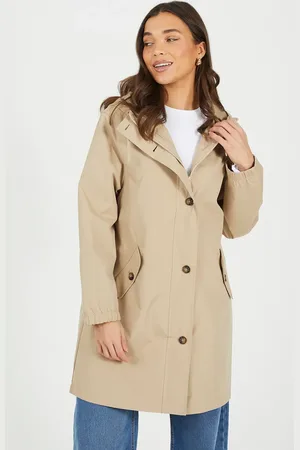 Brave Soul Lightweight Parka Style Hooded Jacket