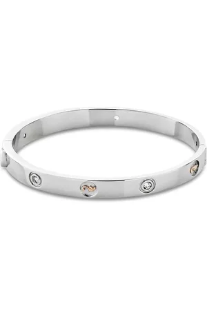 Clogau Insignia Sterling Silver Bangle with Topaz