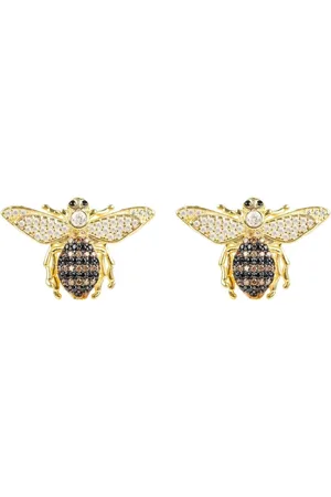 Latelita Honey Bee Stud Earrings Gold