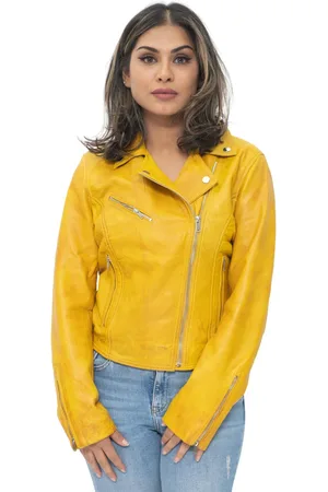 Infinity Leather Classic Biker Brando Jacket-Baku