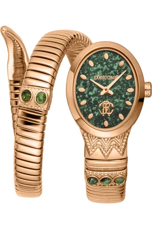 Roberto Cavalli Snake Stainless Steel Snake watch