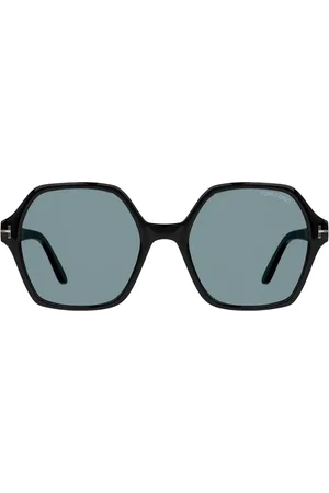 Tom Ford Smoke Hex Lens Shiny Sunglasses