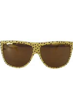 Dolce & Gabbana Star Print Designer Sunglasses Women