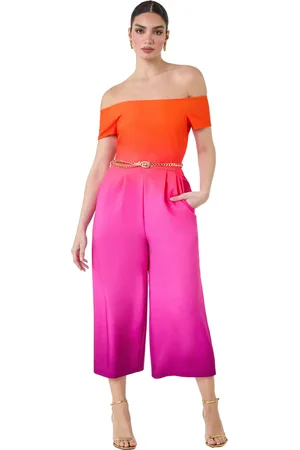 Ariella Ombre Bardot Stretch Jumpsuit