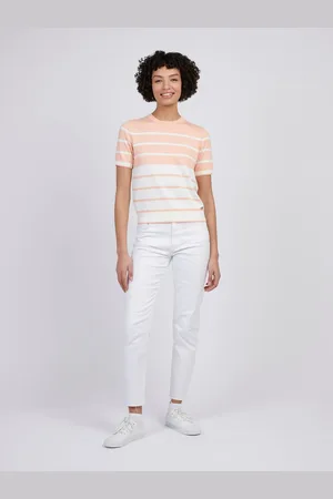 U.S. Polo Assn. Colour Block Stripe Short Sleeve Jumper