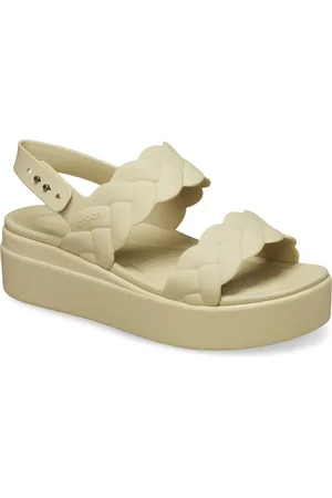 Crocs Brooklyn Woven Low Wedge