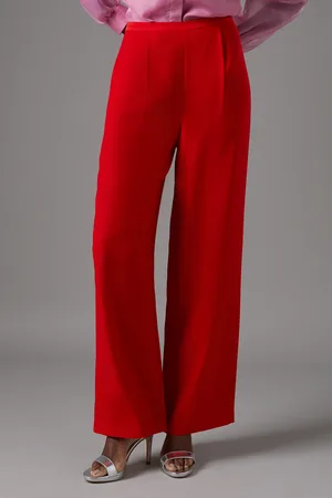 Coast Satin Detail High Waist Trouser