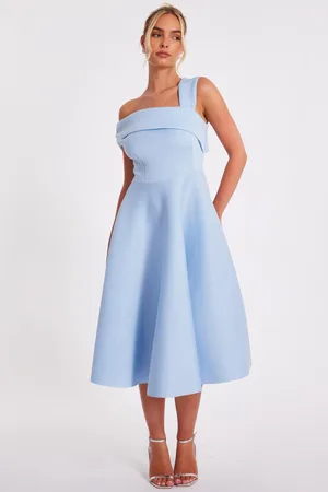 Quiz Asymmetric Midi Dress