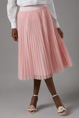 Coast Tulle Pleated Skirt