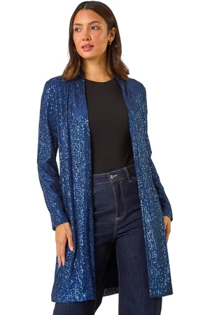 Roman Longline Sequin Stretch Jacket