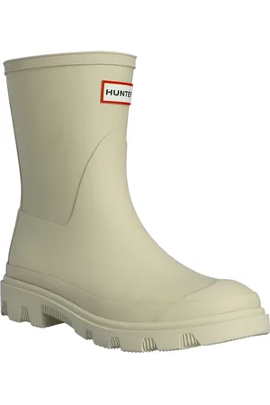 Hunter Womens Downpour Short Boot Gravel