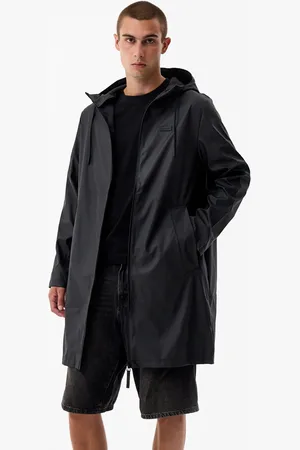 Hunter Andrea Unisex Pu Dounpour Long Jacket