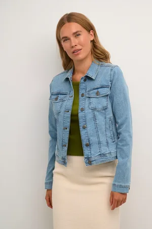 Kaffe Vicky Denim Jacket Plain