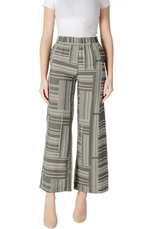 JACQUELINE DE YONG Printed Wide Leg Palazzo Pants Women