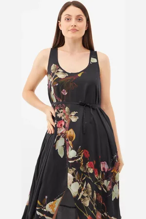 Bolongaro Floral Print Parachute Day Dress