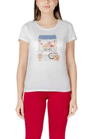 Liu Jo Floral Cart Print TShirt Women - Shirts