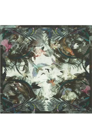 Bolongaro Paradise Silk Printed Scarf