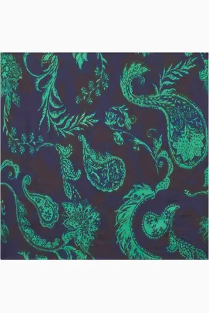 Bolongaro Paisley Silk Printed Scarf