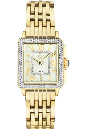 GV2 by Gevril Padova Silver Dial 12303B Swiss Quartz Watch
