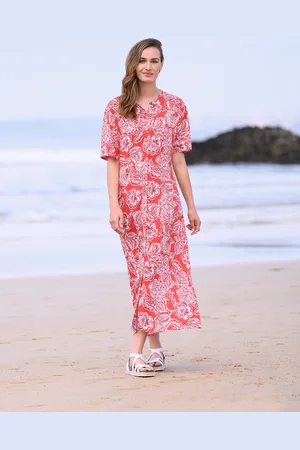CELTIC & CO. S/S Button Through Midi Dress