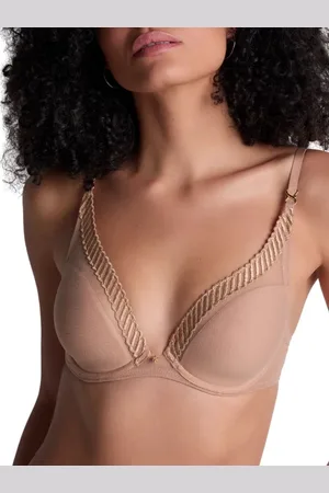 Aubade Sheer Emotion Triangle Plunge Bra