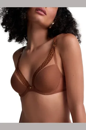 Aubade Sheer Emotion Triangle Plunge Bra