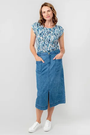 LILY & ME Penrose Skirt Denim