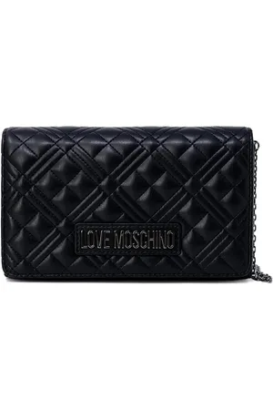Moschino Quilted Shoulder Bag Women - Bicolor Handbags