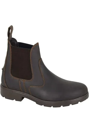 Woodland Waxy Leather Chelsea Boots
