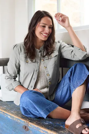 LILY & ME Seren Jacket Twill Sage