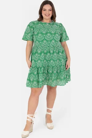 Lovedrobe Angel Sleeve Tie Back Smock Mini Dress