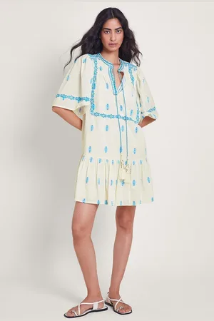 Monsoon Jacinta Embroidered Kaftan