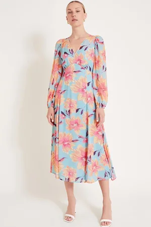 Monsoon Lilith Floral Print Dress