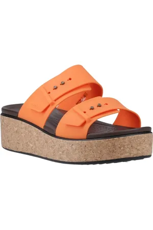Crocs Brooklyn Buckle Low Wedge