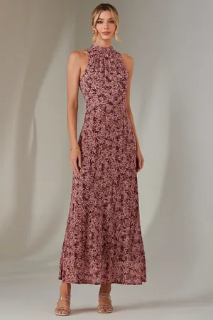 Jolie Moi Chiffon Maxi Dress