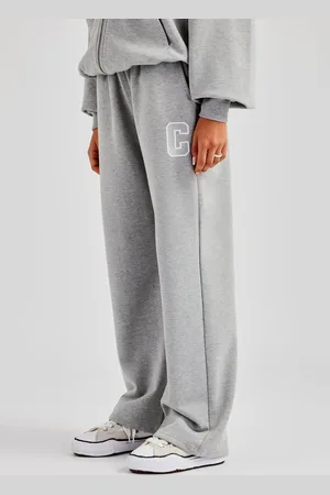 CERNUCCI C Embroidered Jogger - Grey Marl