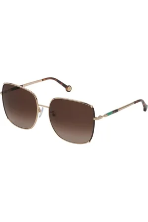 Carolina Herrera CHE153590367AC Brown Gradient Sunglasses Women - Multicolor